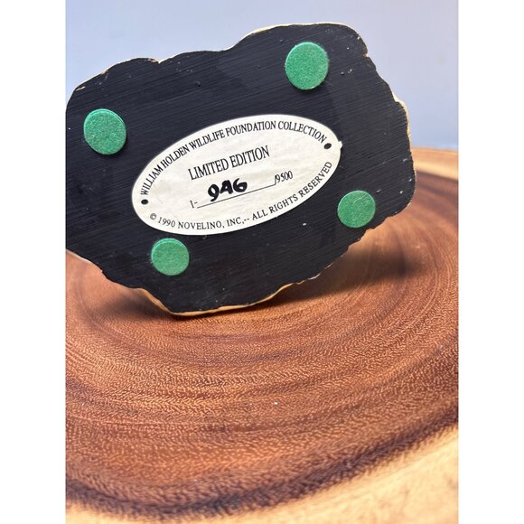 Limited Edition 1990 Novellino William Holden Wildlife Foundation Monkey Figurin - Picture 4 of 10